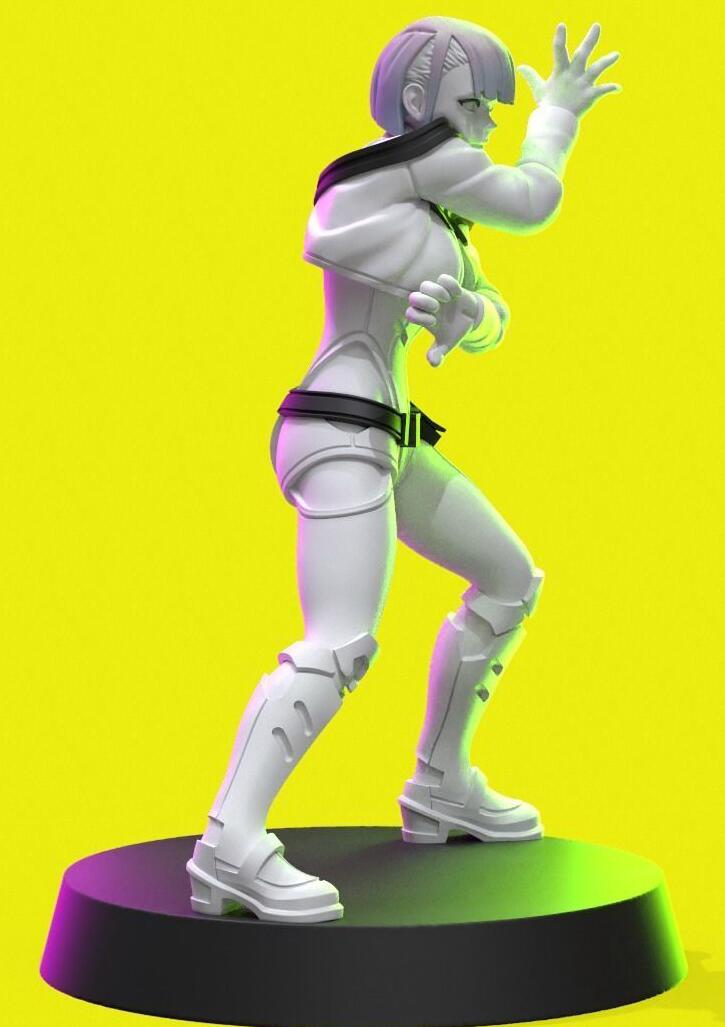 賽博朋克邊緣行者露西LUCY3D打印模型