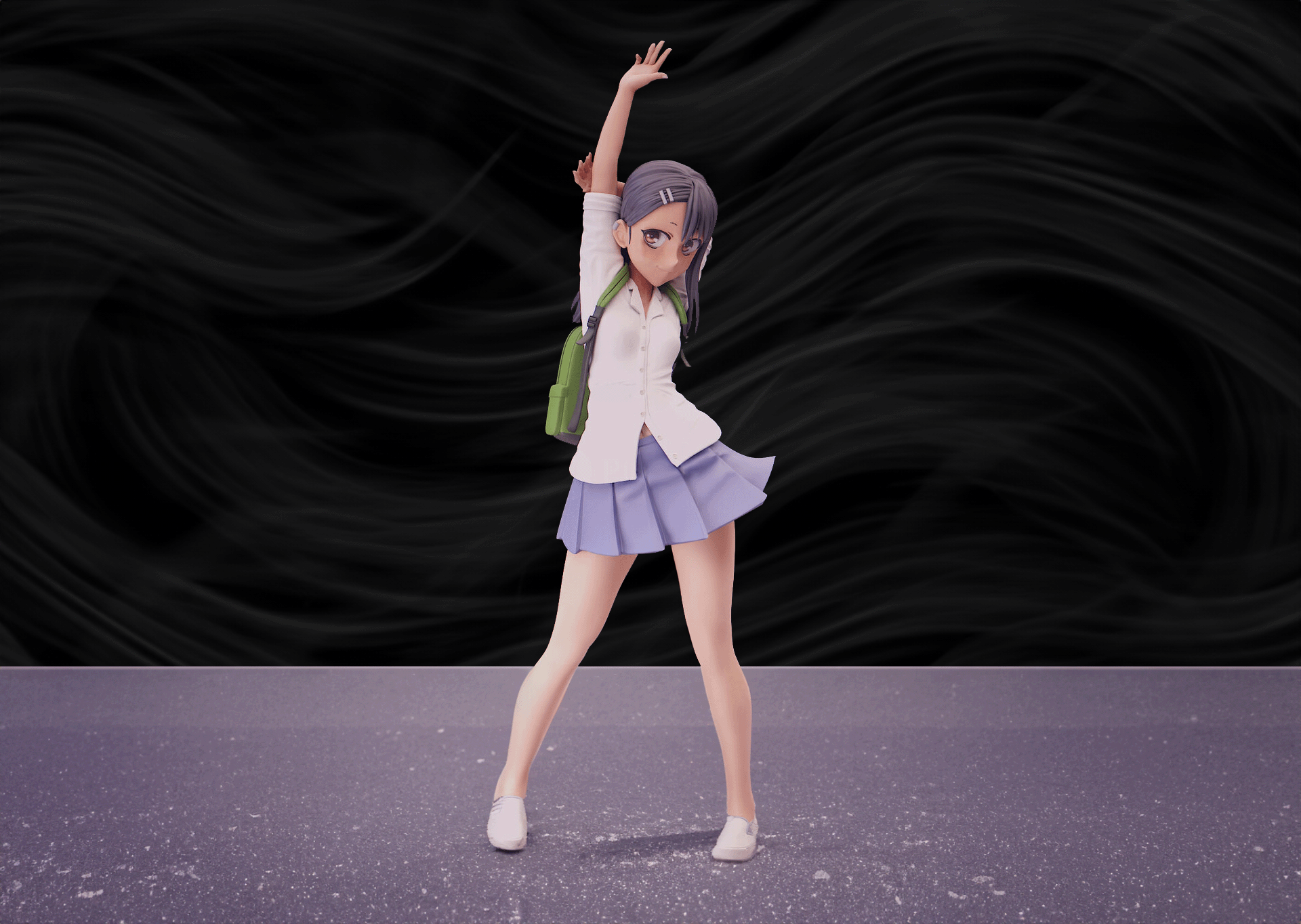 長(zhǎng)瀞早瀨同學(xué)3D打印模型