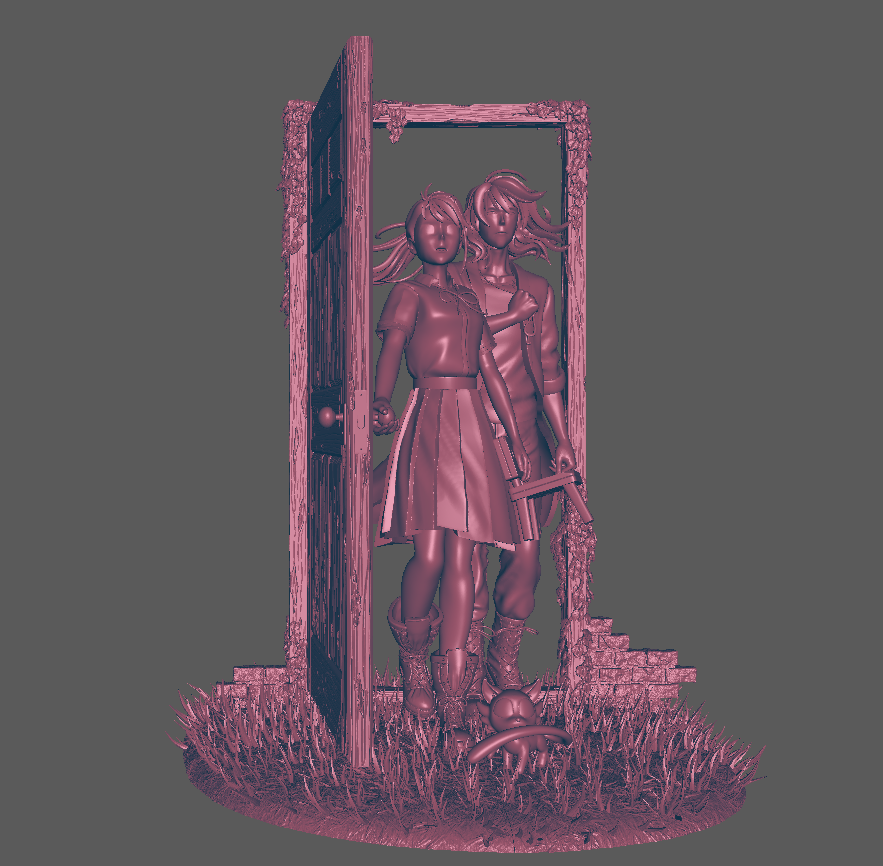 鈴芽之旅3D打印模型