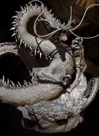 巨龍3D打印模型