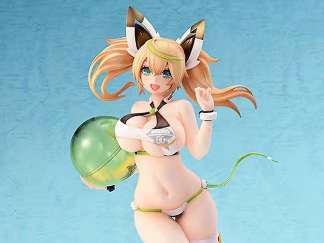 美女 比基尼 動漫美少女 珍妮  3D打印模型