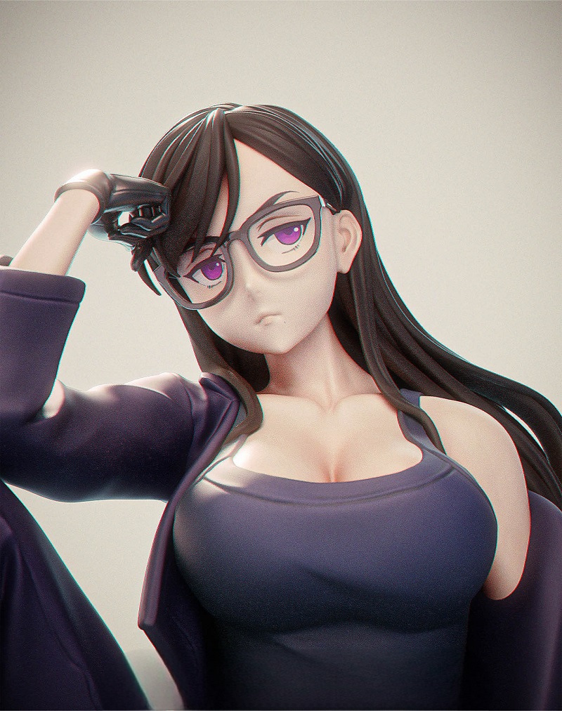 《夏日重現(xiàn)》南方日鶴3D打印模型