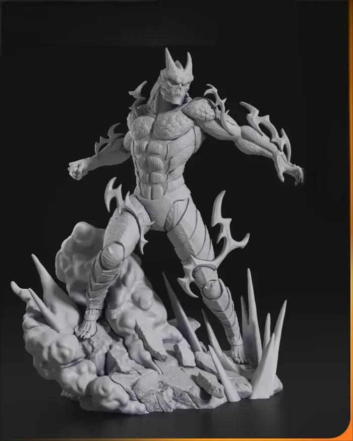 《怪獸8號》怪獸8號3D打印模型