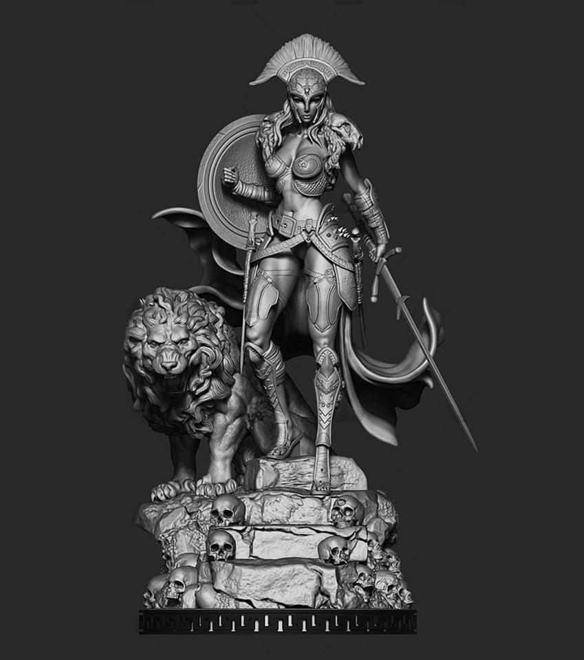 戰(zhàn)爭之神Ares3D打印模型