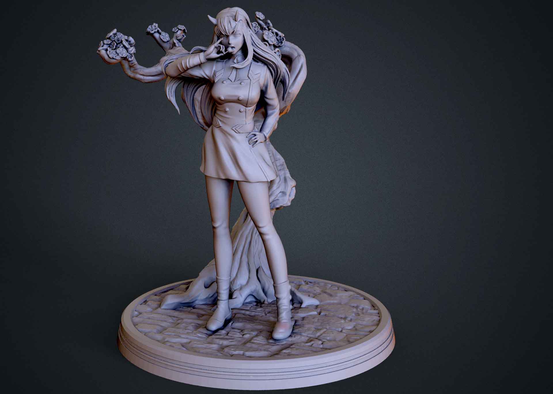 親愛的弗蘭克斯 02 ZERO TWO3D打印模型