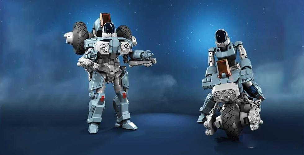 摩托車機器人二變3D打印模型