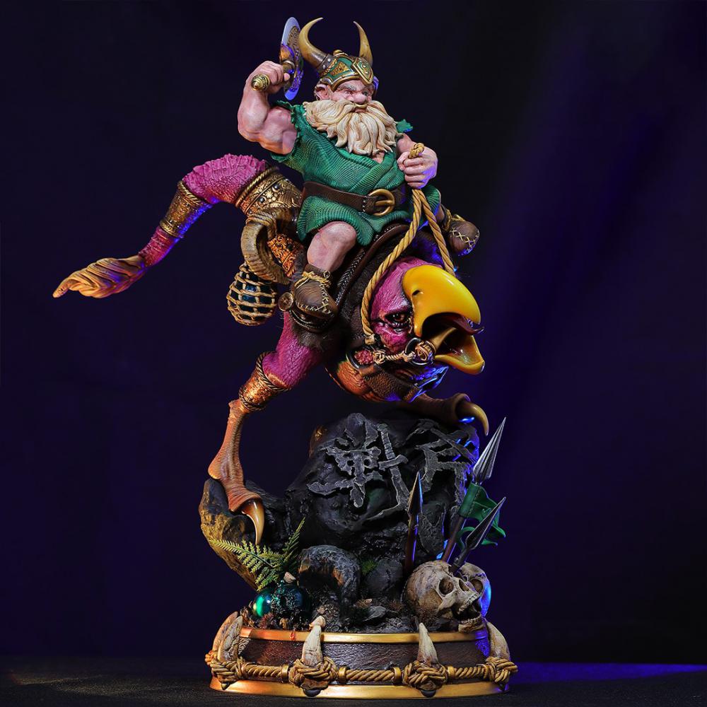 【微縮模型】q版戰(zhàn)斧小人3D打印模型