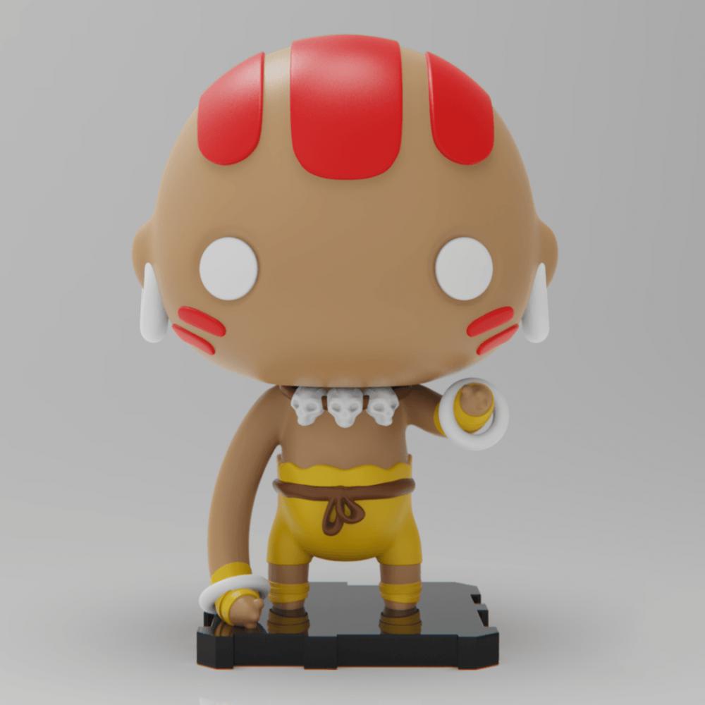 達(dá)爾錫 Q版3D打印模型