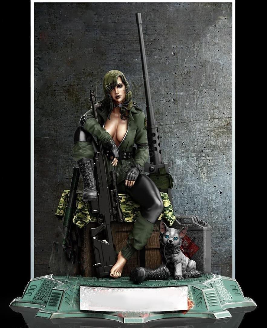 狙擊之狼3D打印模型