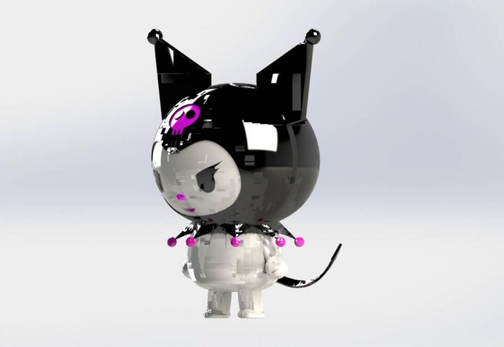 庫洛米3D打印模型