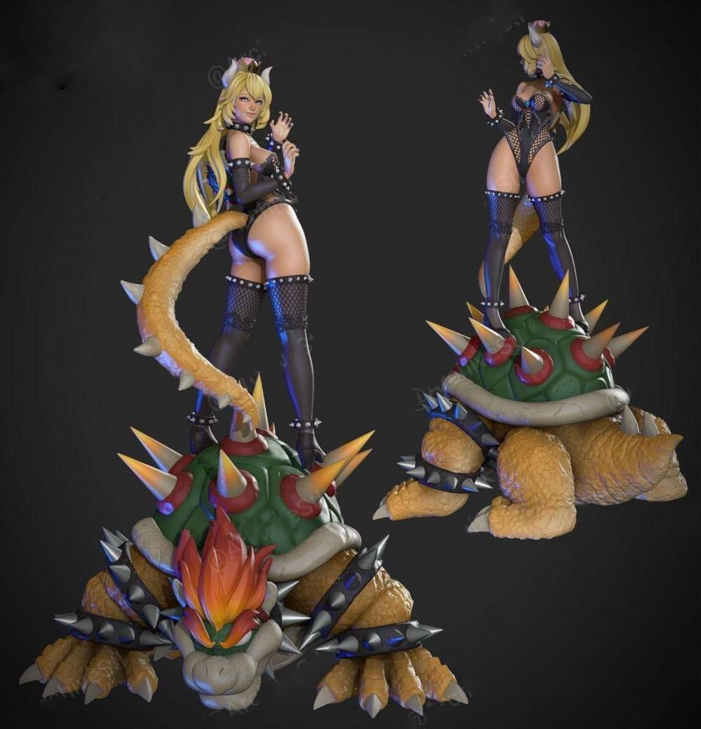 庫巴公主 雙版本3D打印模型