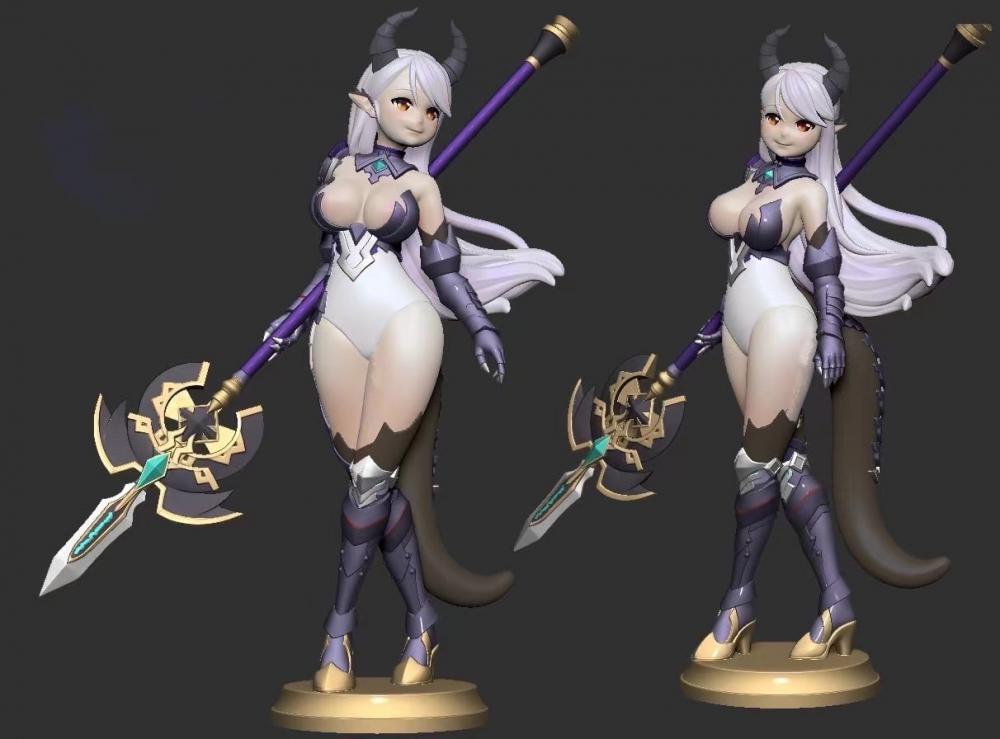 露娜 第七史詩3D打印模型