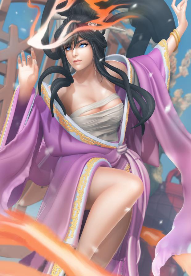 冬梅 中國古風(fēng)舞娘3D打印模型