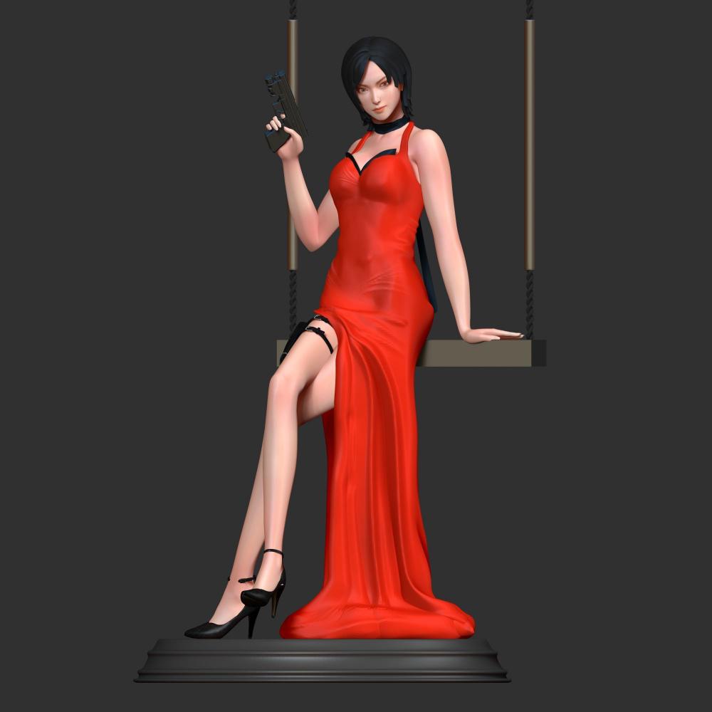 生化危機 艾達(dá)王 秋千3D打印模型