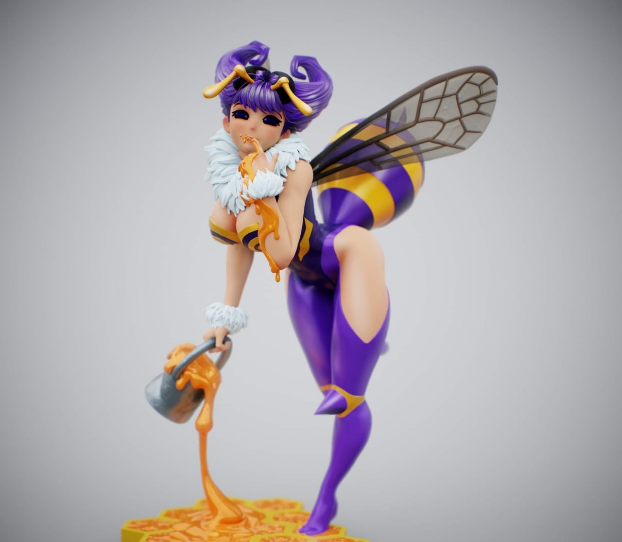 Q-bee 惡魔戰(zhàn)士3D打印模型