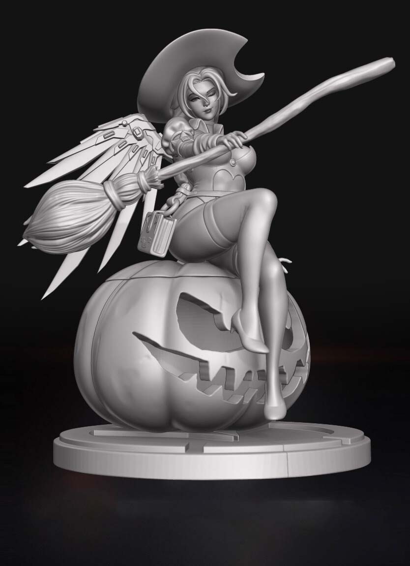 天使  守望先鋒3D打印模型