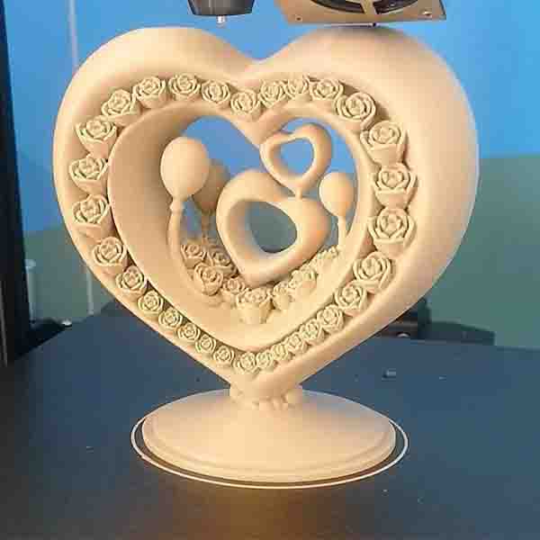心形裝飾品3D打印模型