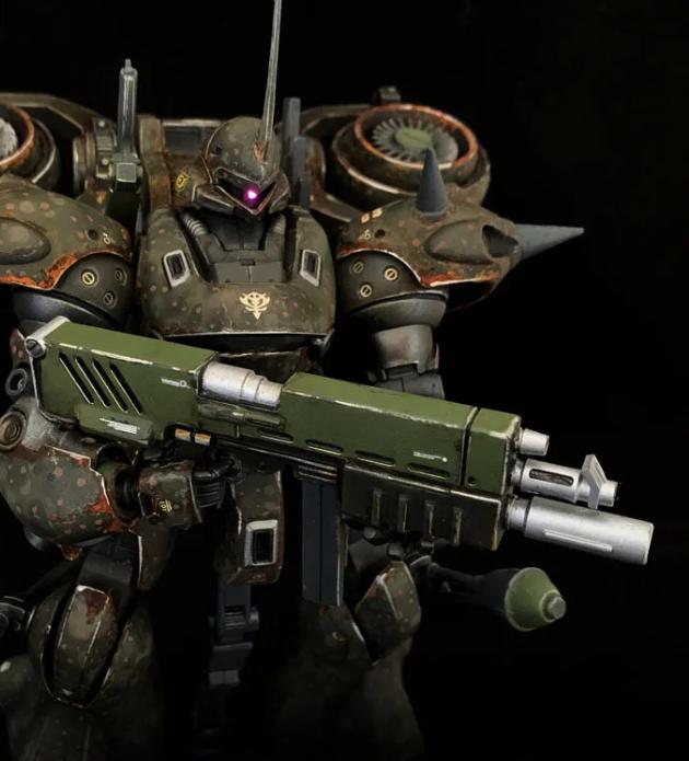 144 100比例 MMP-80 后期型扎古機槍3D打印模型