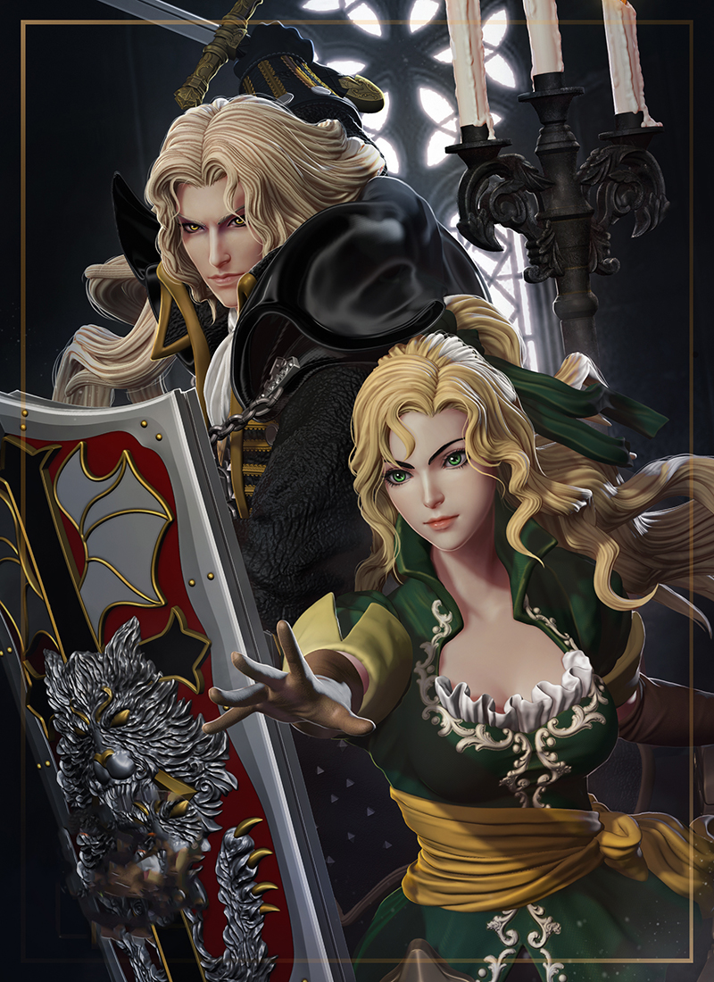 吸血鬼 阿魯卡多3D打印模型