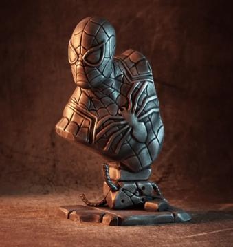 蜘蛛俠半身像 3D打印模型