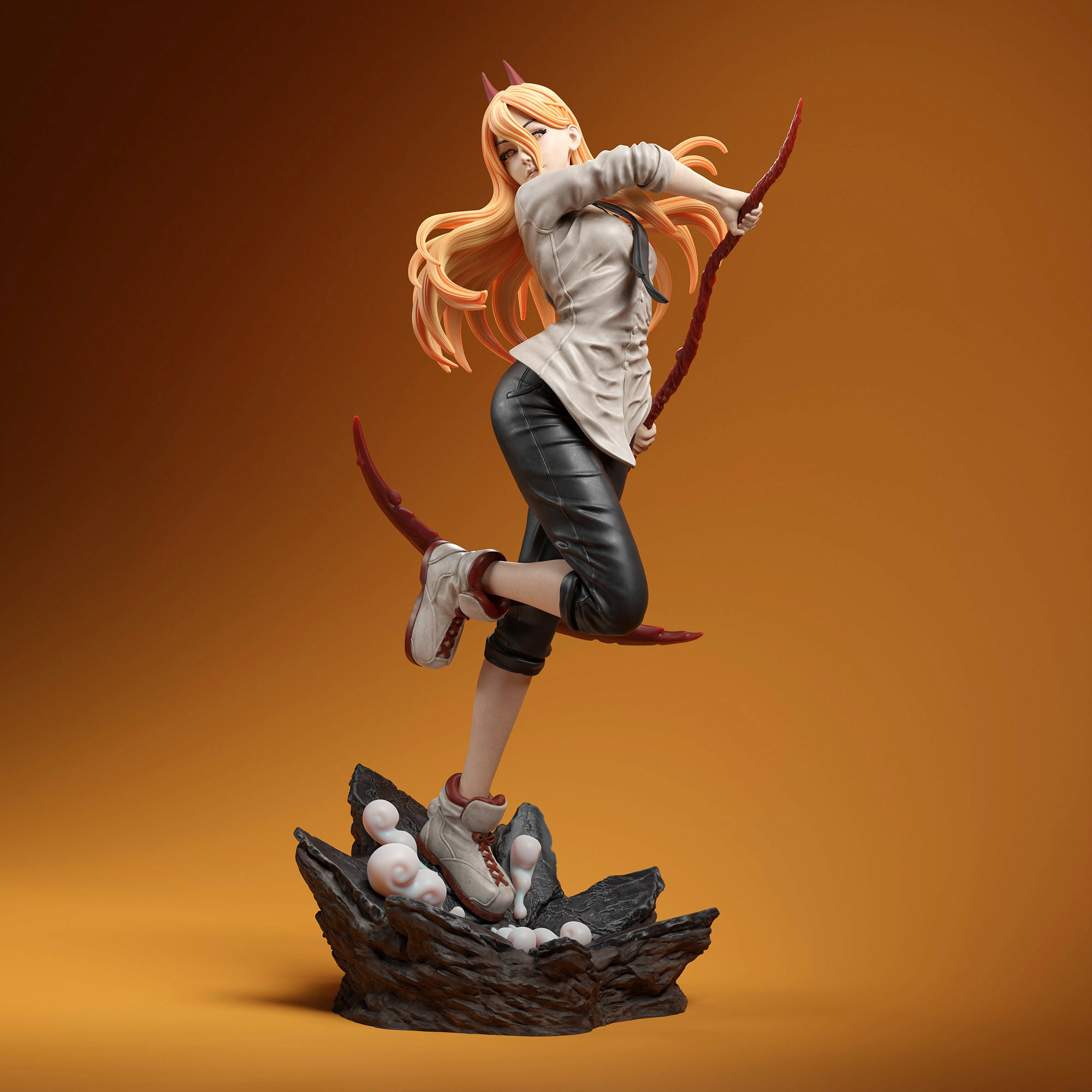 帕瓦 鏈鋸人 最新版3D打印模型