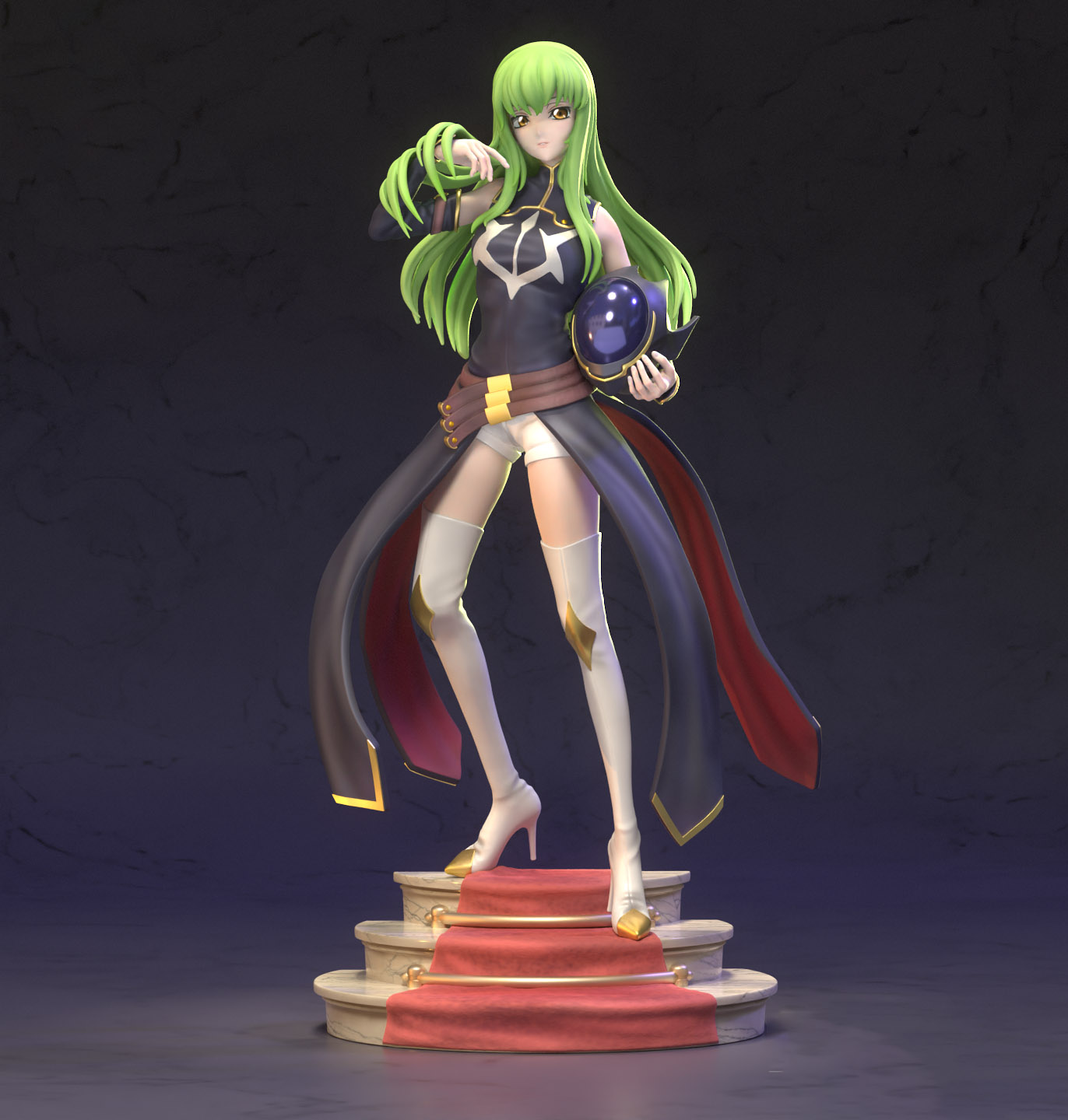 反叛的魯路修 C.C.3D打印模型