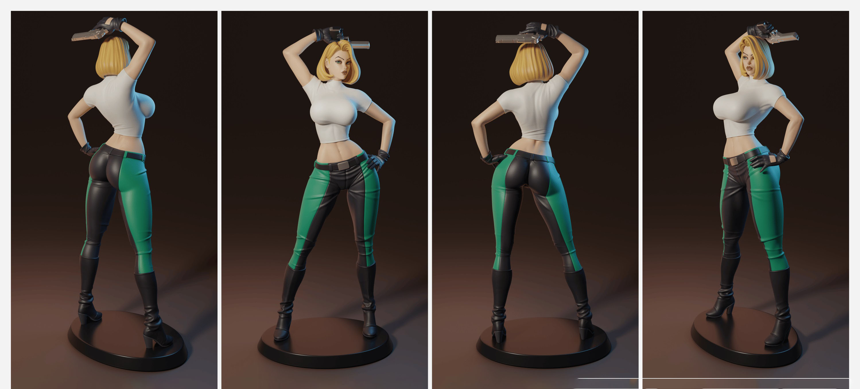 危險女孩 艾比琪絲3D打印模型