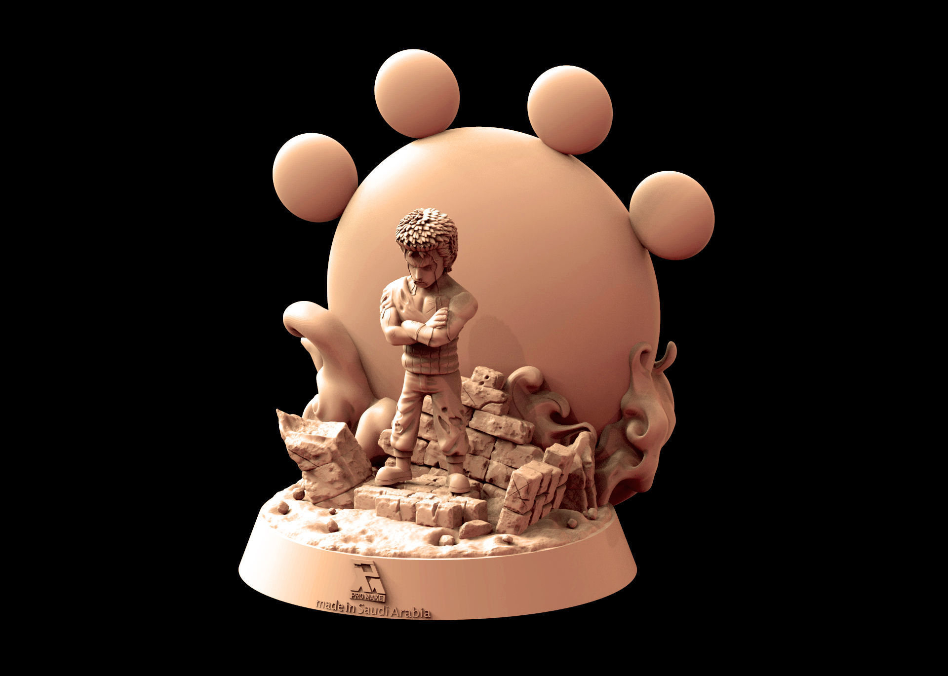 索隆 3D打印模型