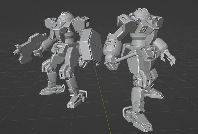 學(xué)院訓(xùn)練機3D打印模型