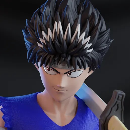 幽游白書 飛影3D打印模型