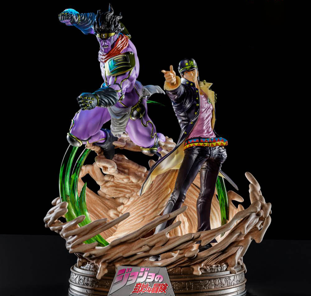 JOJO 九條承太郎和白金星3D打印模型