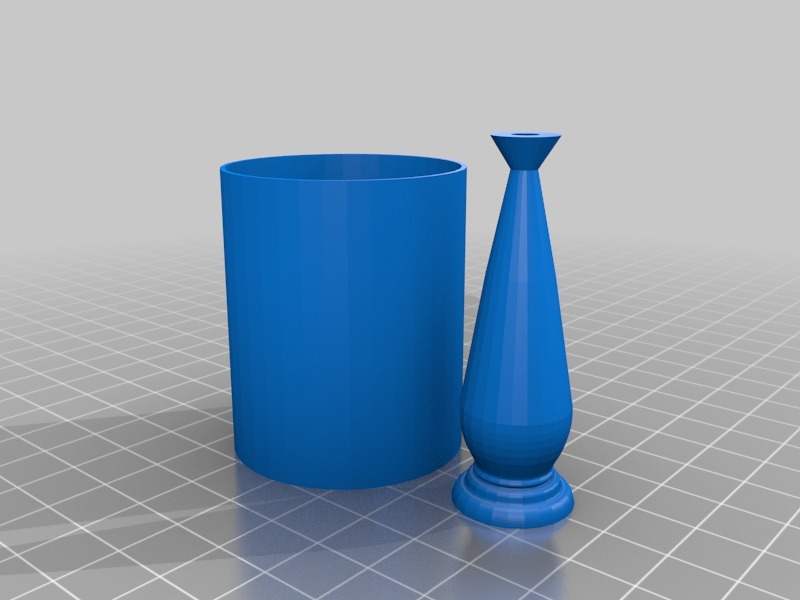 1960年代的燈3D打印模型