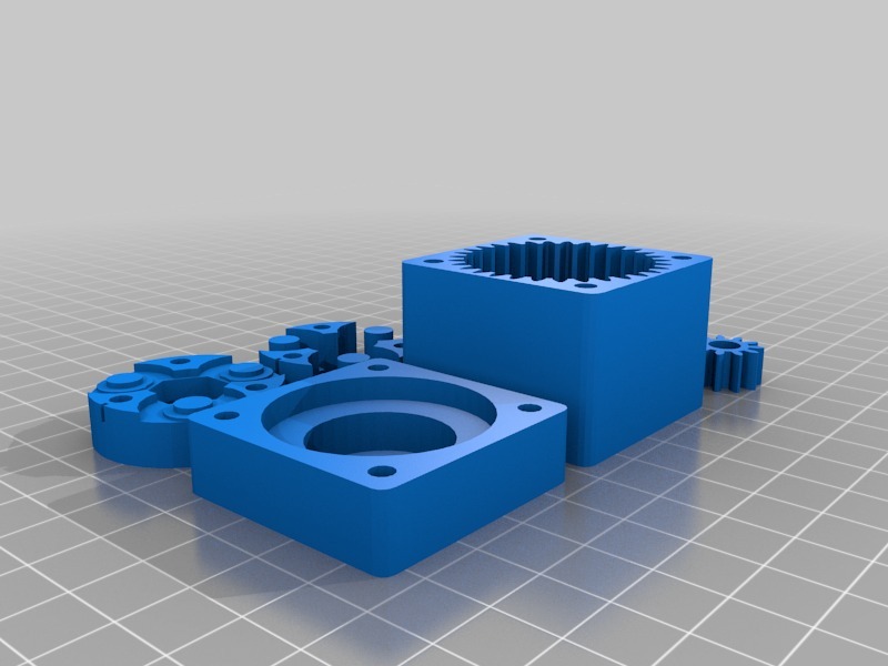 行星齒輪箱3D打印模型