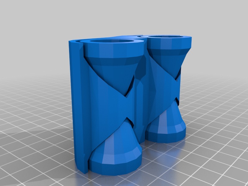 帶轉向輪的玩具車底座3D打印模型