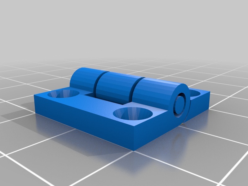 小鉸鏈3D打印模型