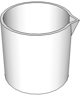 100ml燒杯3D打印模型