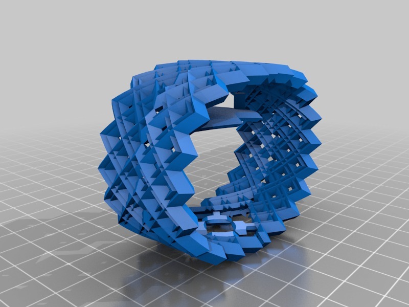 個(gè)性手鐲3D打印模型