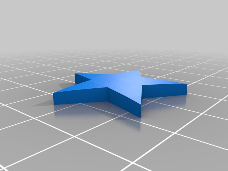 圣誕樹裝飾-小星星3D打印模型