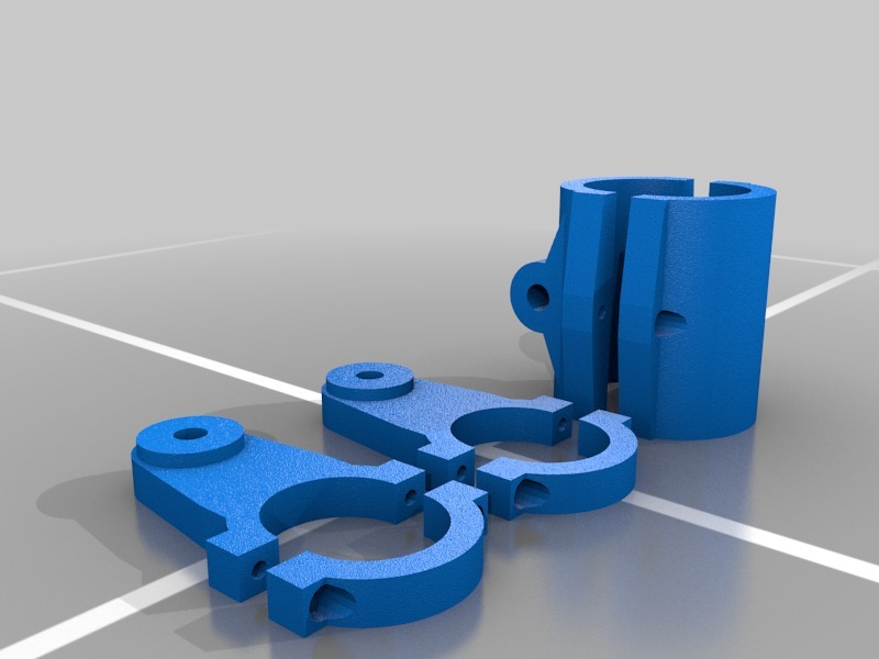 自行車燈架3D打印模型