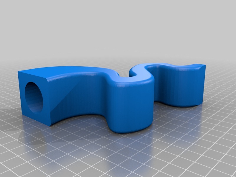 不平衡的個性花瓶3D打印模型