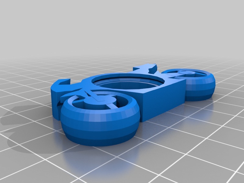 摩托車鑰匙扣3D打印模型