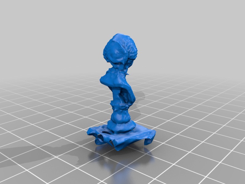 瑪麗半身像3D打印模型