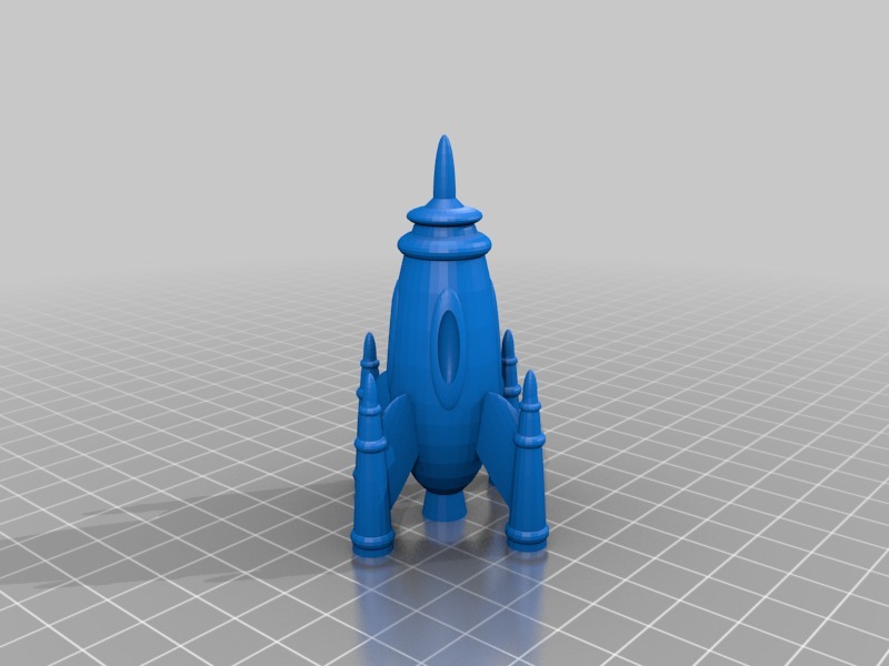 宇宙飛船3D打印模型