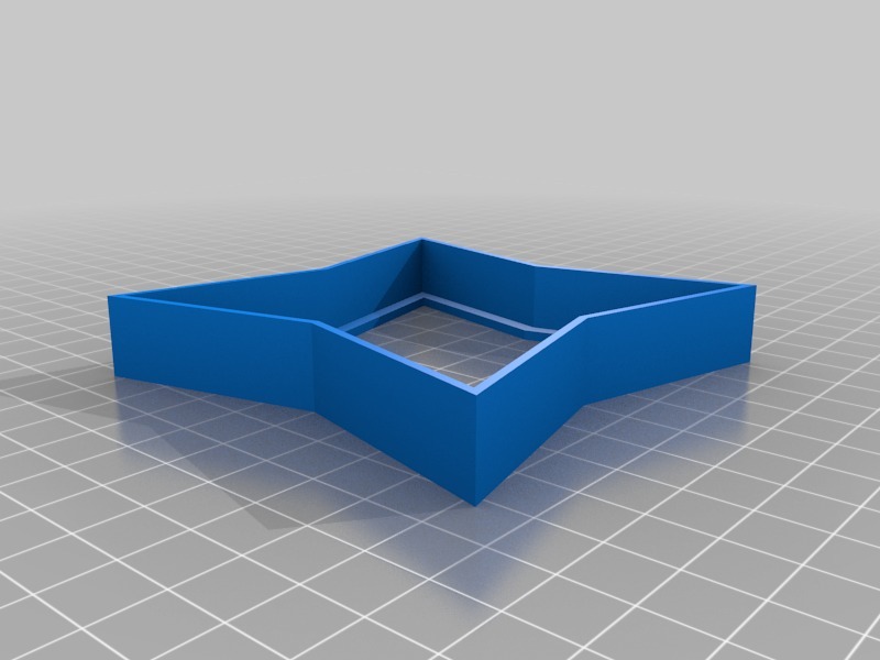 忍者飛鏢造型餅干模具3D打印模型