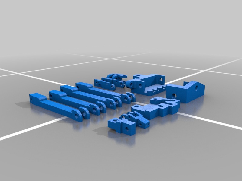 機器人手3D打印模型