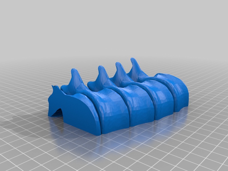 哈利波特脊柱燭臺3D打印模型