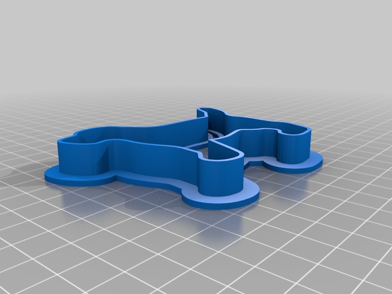 狗狗餅干模具3D打印模型