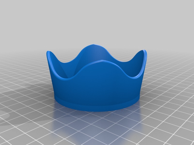 佳能單反鏡頭罩18-553D打印模型