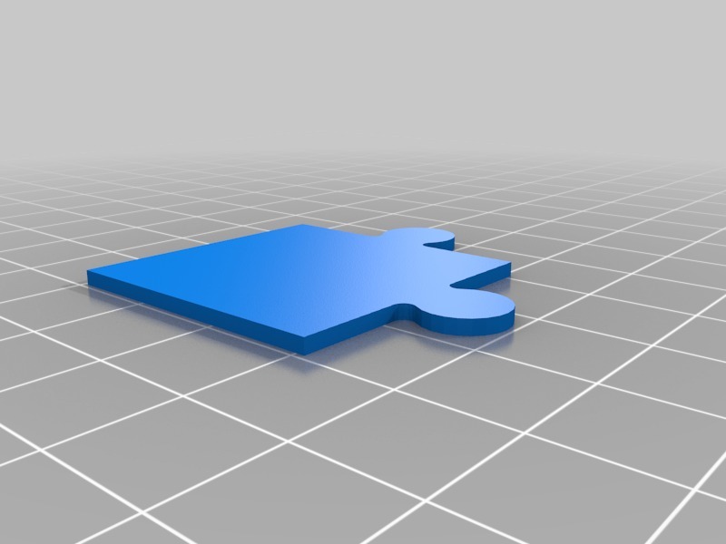 拼圖瓷磚3D打印模型