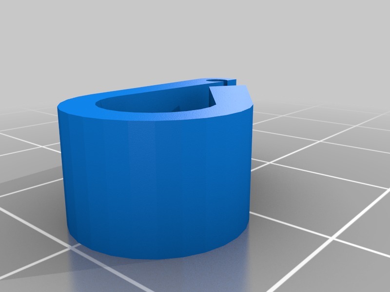 燈絲線軸夾3D打印模型